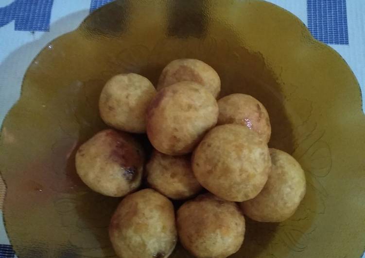 Bola-bola Ubi Gula Merah
