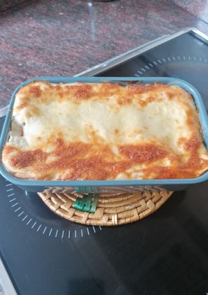 Una foto de Lasaña de carne