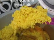Gambar nasi kuning wangi