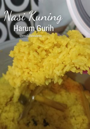 Foto resep Nasi Kuning Rice Cooker Harum Gurih