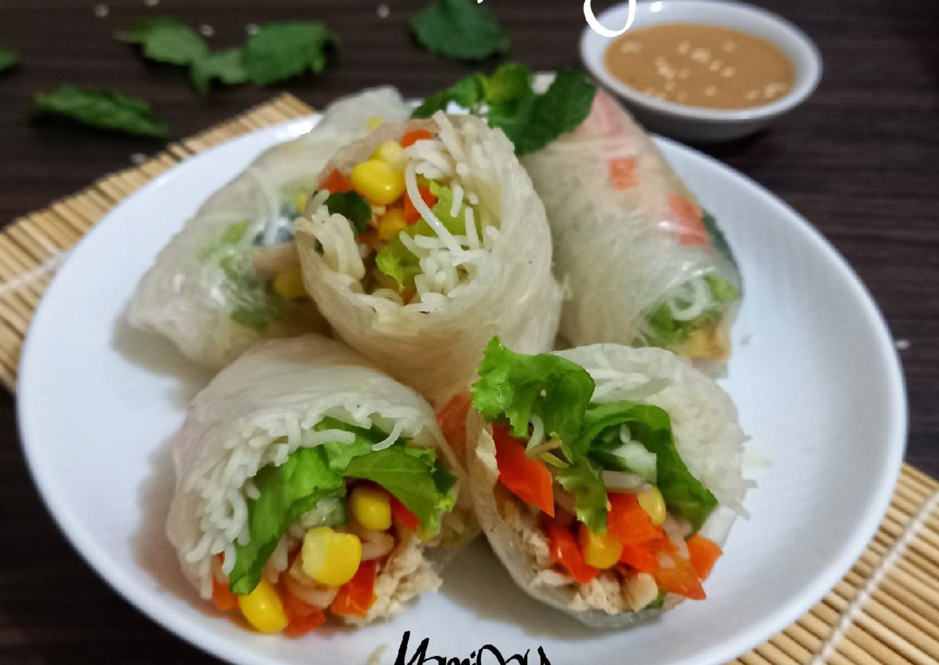 Vietnamese (Chicken) Spring Roll