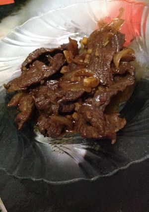 Foto resep Beef Teriyaki Ala Anak Kost