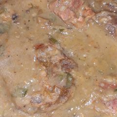 A picture of White soup.