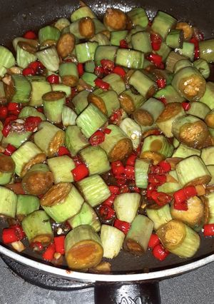 Foto resep Tumis Terong Pedas