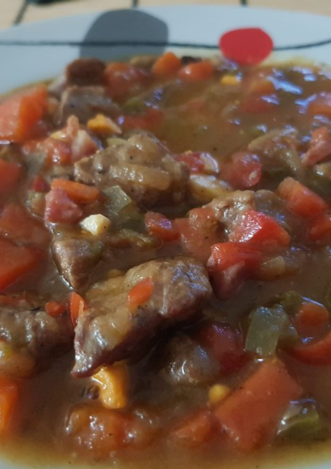 Una foto de Guiso de ternera con verduras