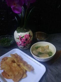 Foto resep 36. Vegan Wonton soup