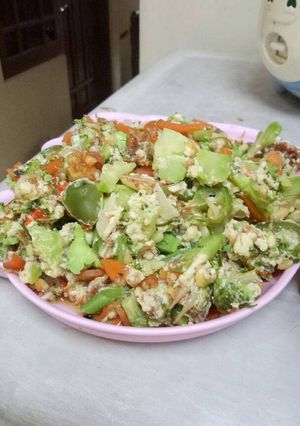 Foto resep Orak arik sayur untuk diet, mudah dan enak
