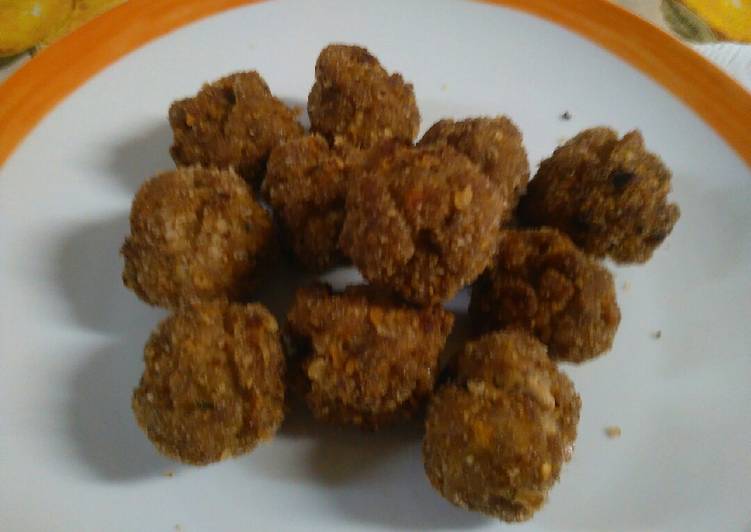 Polpette di carne di maiale.