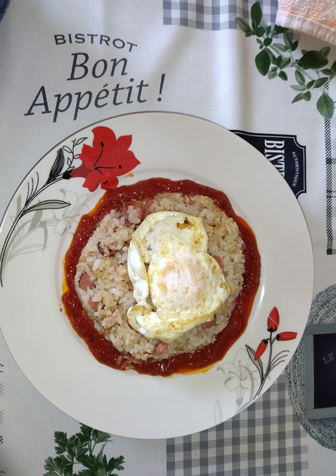 Una foto de Volcán de arroz 🍚🥄