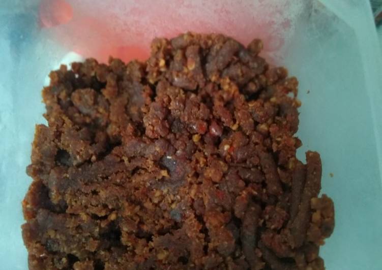 Langkah Mudah untuk Membuat Sambel Pecel (Awet Tanpa Pengawet), Sempurna