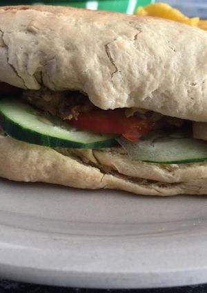 A picture of Homemade Burger.