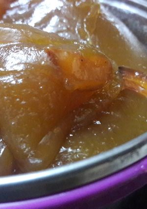 A picture of Wheat halwa.