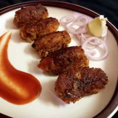 A picture of Rice cutlet.
