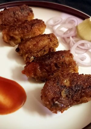 A picture of Rice cutlet.