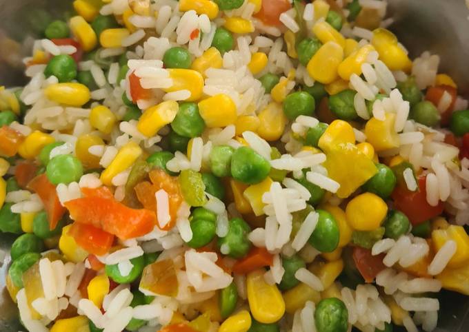 Рис с замороженными овощами рецепт с фото пошагово | Рецепт | Овощи, Еда, Замороженные овощи
