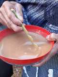 Atole meco de Santiago Lachivía