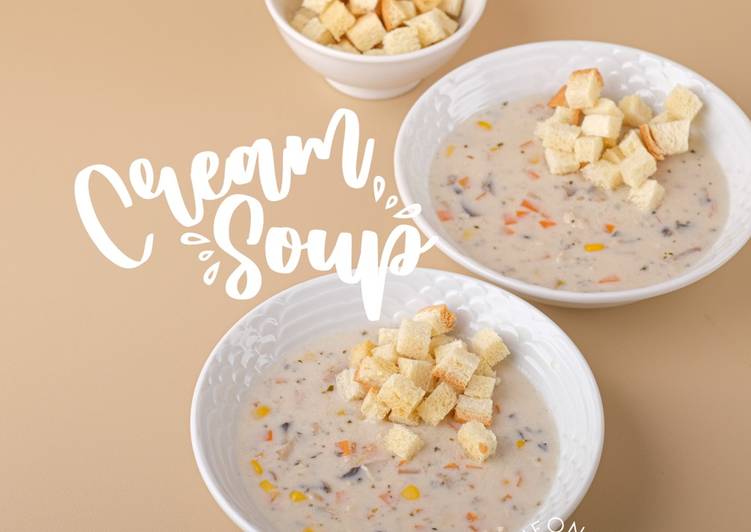 Easiest Way to Cook Tasty Cream Soup ala KFC
