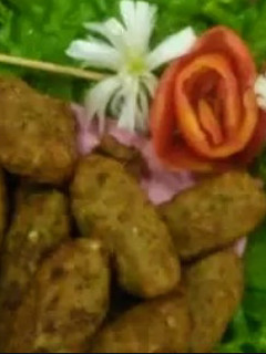A picture of Chicken kabab.