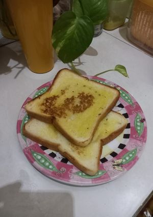 Foto resep Garlic bread (ala roti tawar)
