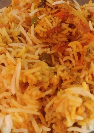 ভেজিটেবল বিরিয়ানি (Vegetable biryani recipe in Bengali) রেসিপির প্রধান ছবি