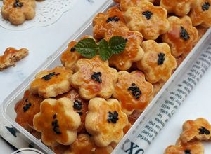 Foto resep Salted Egg Yolk Cookies