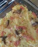 Pastel de Arroz Sobrante al Horno