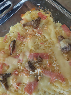Una foto de Pastel de Arroz Sobrante al Horno