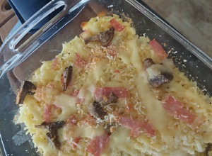 Una foto de Pastel de Arroz Sobrante al Horno