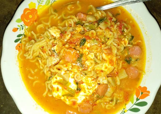 Ternyata ini loh! Resep buat Mie instan kuah pedas simple yang sesuai selera