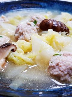 大白菜煨煮肉丸 的食譜成品照片