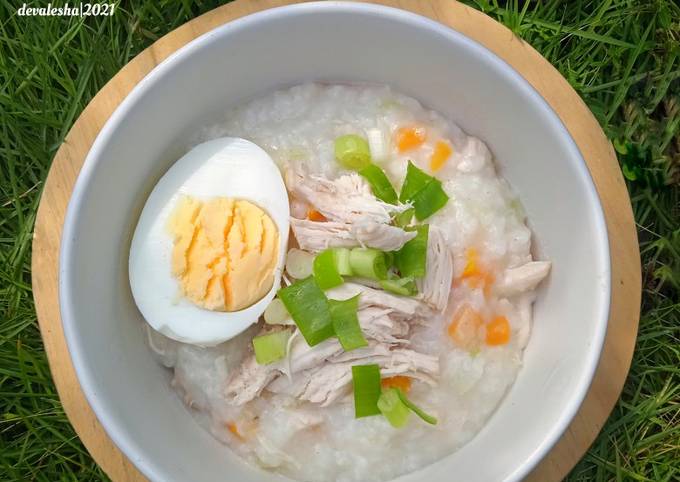 Resep Dakjuk (Bubur Ayam Korea) Anti Gagal