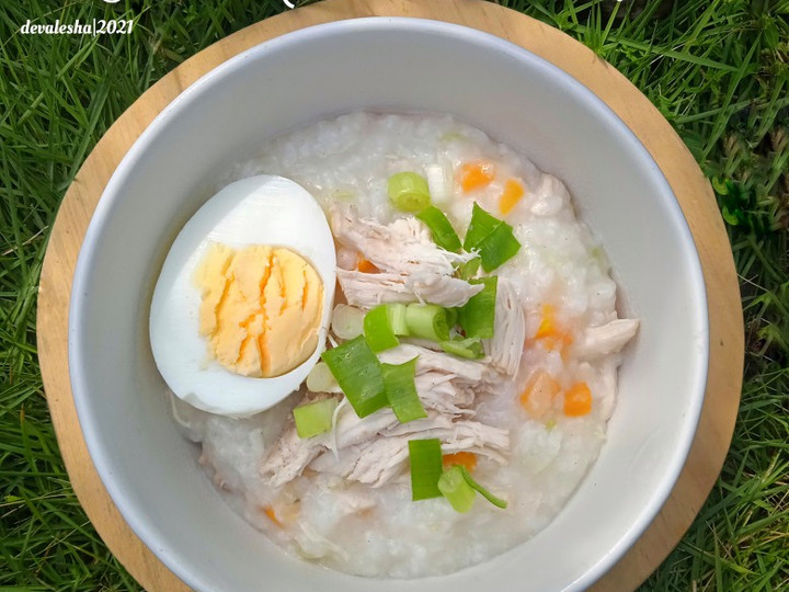 Resep Dakjuk (Bubur Ayam Korea) Anti Gagal