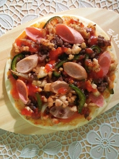 Foto resep Homemade Pizza Meat Lover