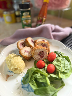 Foto resep Chicken Cordon Bleu Moza