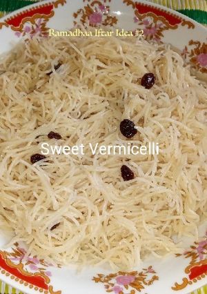 A picture of Sweet Vermicelli #WheatFlourRecipeContest.