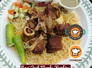Gambar 👩‍🍳Nasi Arab Mandy Kambing (Set)