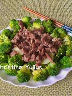Foto resep Sapi cah brokoli