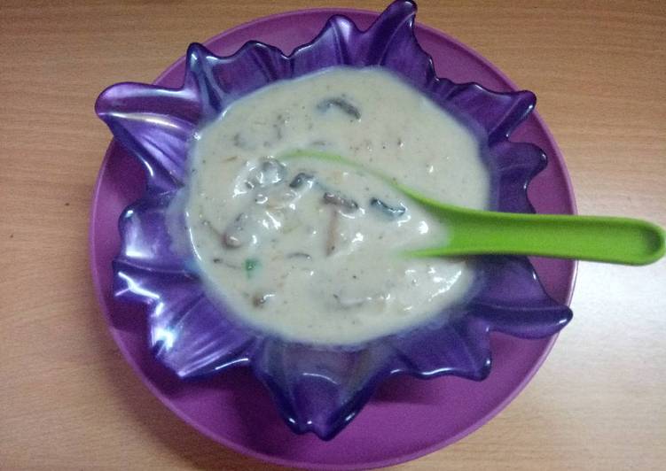 Easiest Way to Prepare Ultimate Creamy mushroom soup