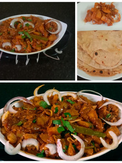 ஆலூ பூனா (Aloo Bhuna recipe in tamil) செய்முறை முக்கிய புகைப்படம்