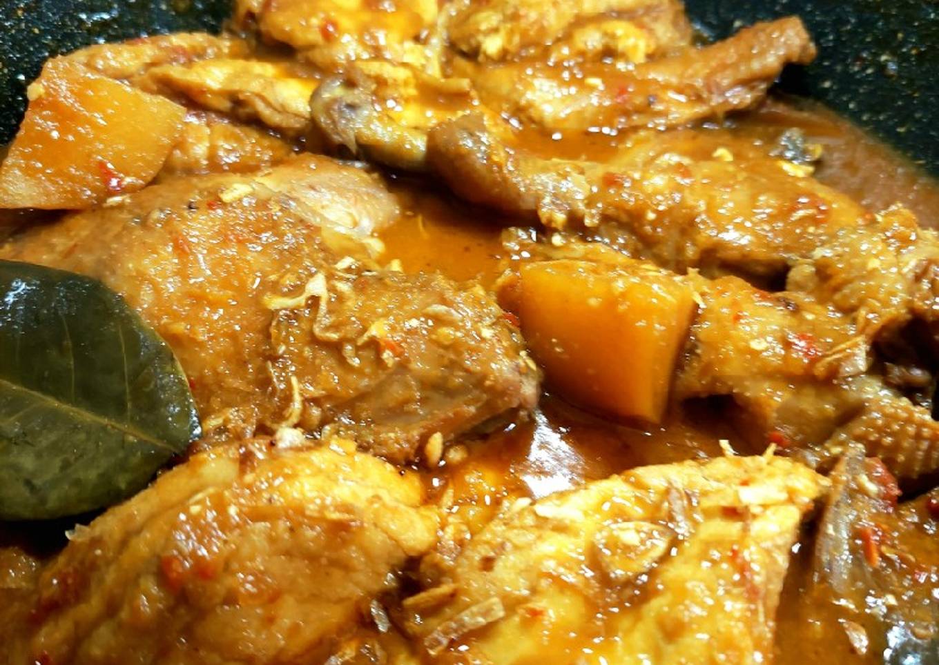 344. Semur Ayam Kecap (Kentang+ Tahu)