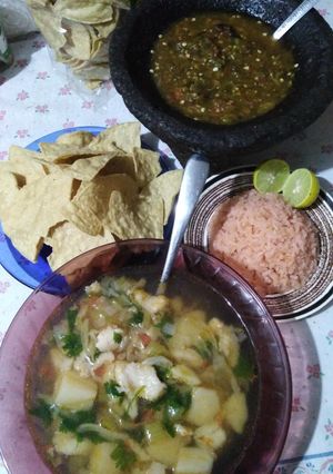 Una foto de Caldo de pescado