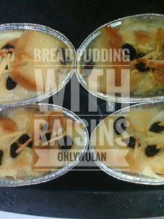 Foto resep Bread Pudding with Raisins