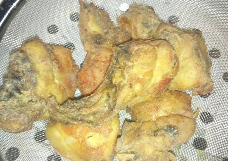 Resep Ayam Goreng Bumbu Soto, Bikin Ngiler