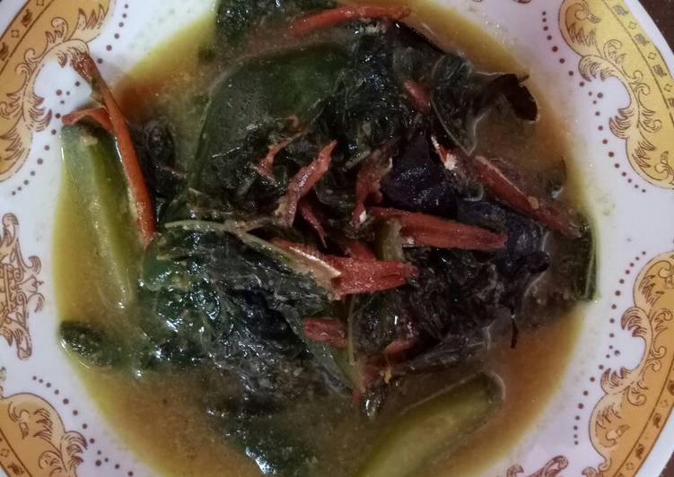 Resep Gulai Manis Daun Ubi yang Enak Banget