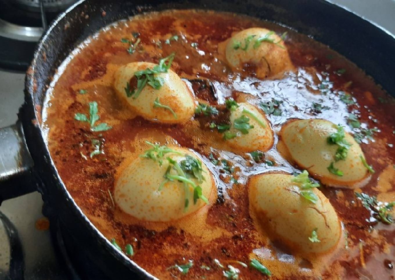 Egg masala gravy