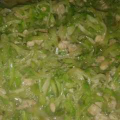 รูปของ Tumis labu siam tempe