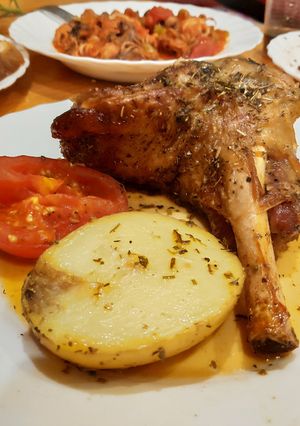 Una foto de Cordero al Horno