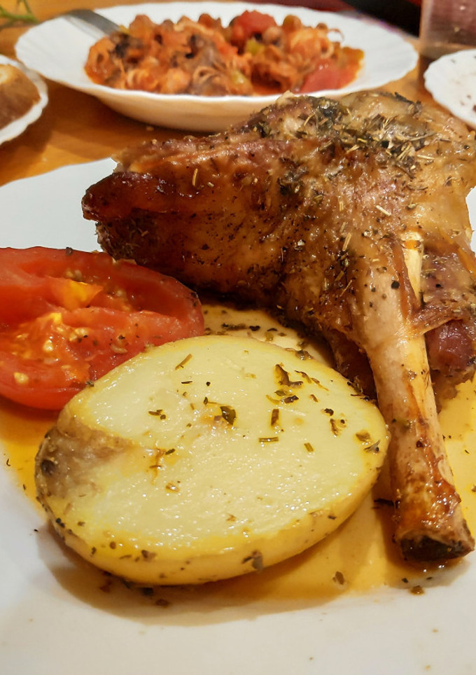 Una foto de Cordero al Horno