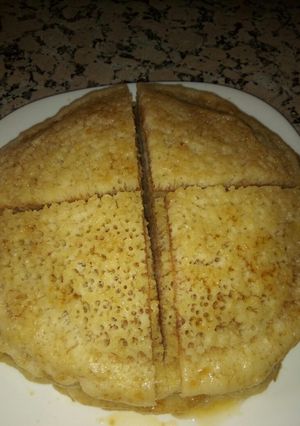 صورة لوصفة بغرير تقليدي (رغايف)