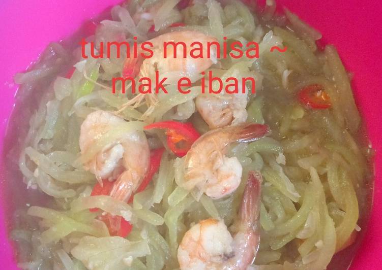 Resep Tumis Manisa (Labu Siam) yang Bisa Manjain Lidah